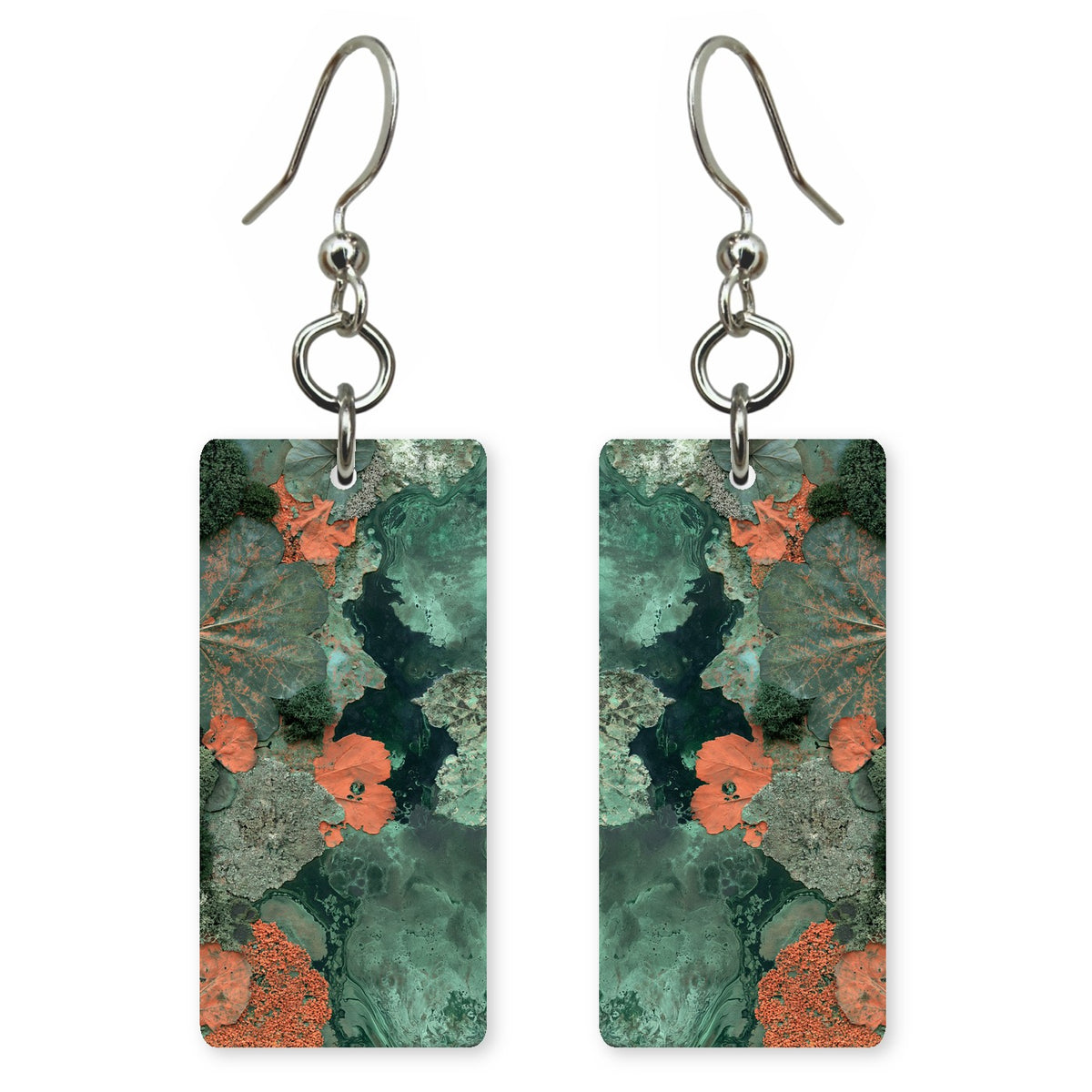 Verdigris Peace Reclaimed Earrings | FWX46