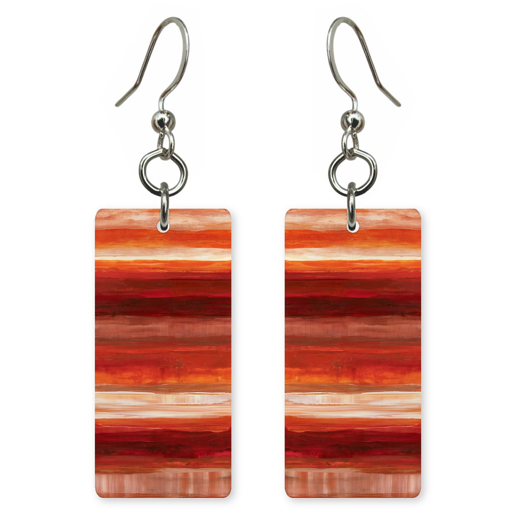 Crimson Impatience Rushing Earrings | FWX470