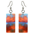 Tangerine Leap of Nerve Earrings | FWX471