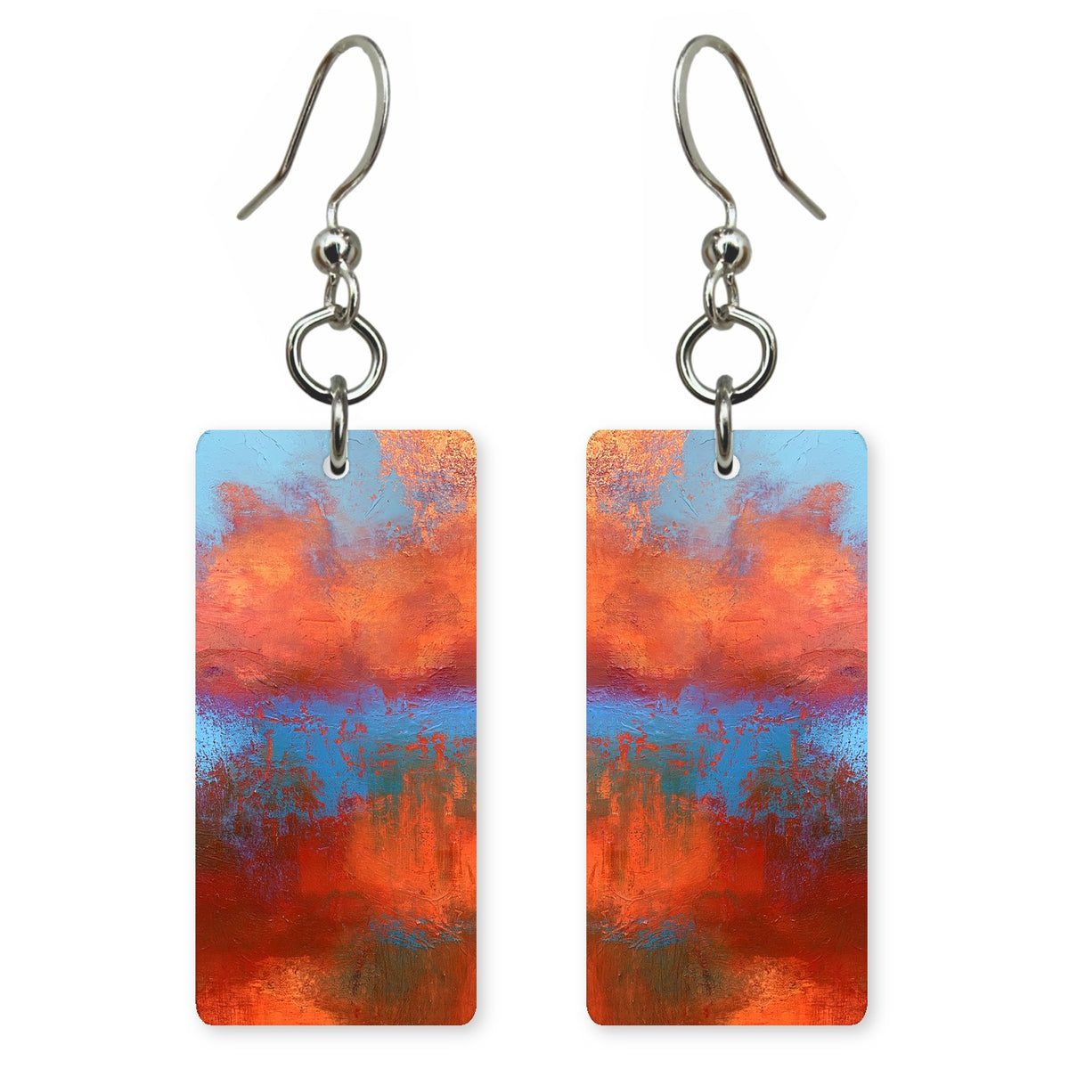 Tangerine Leap of Nerve Earrings | FWX471