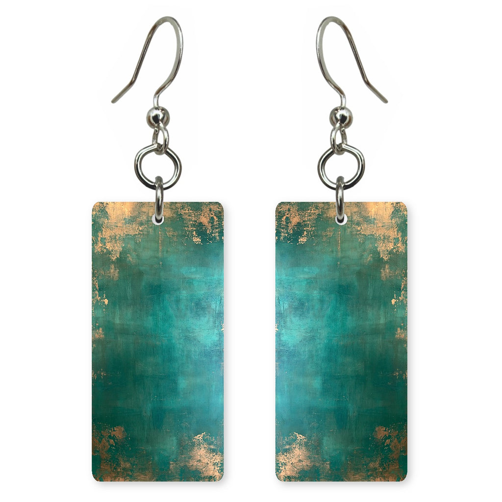 Verdigris Fog Forgiveness Earrings | FWX472
