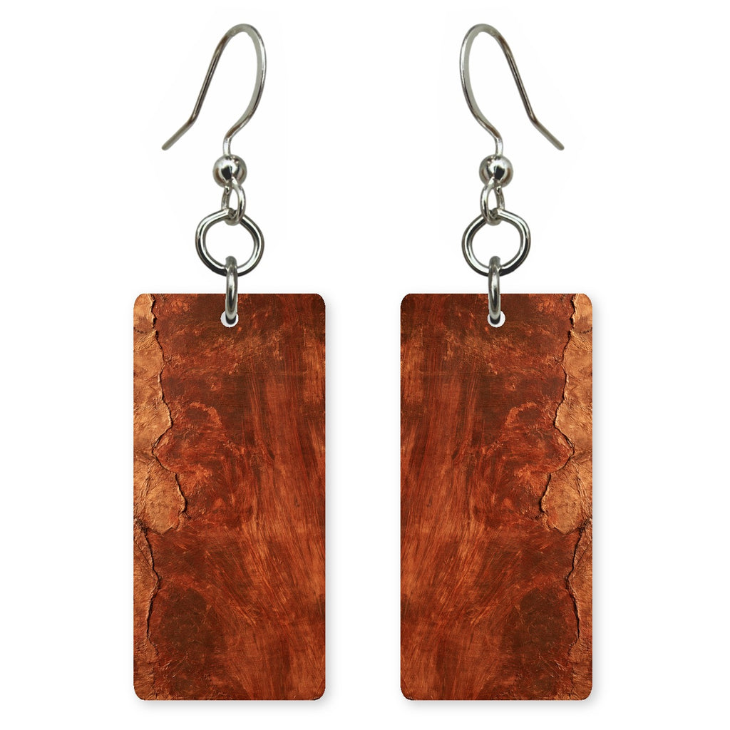 Rust Steadfast Heart Earrings | FWX474
