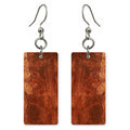 Rust Steadfast Heart Earrings | FWX474