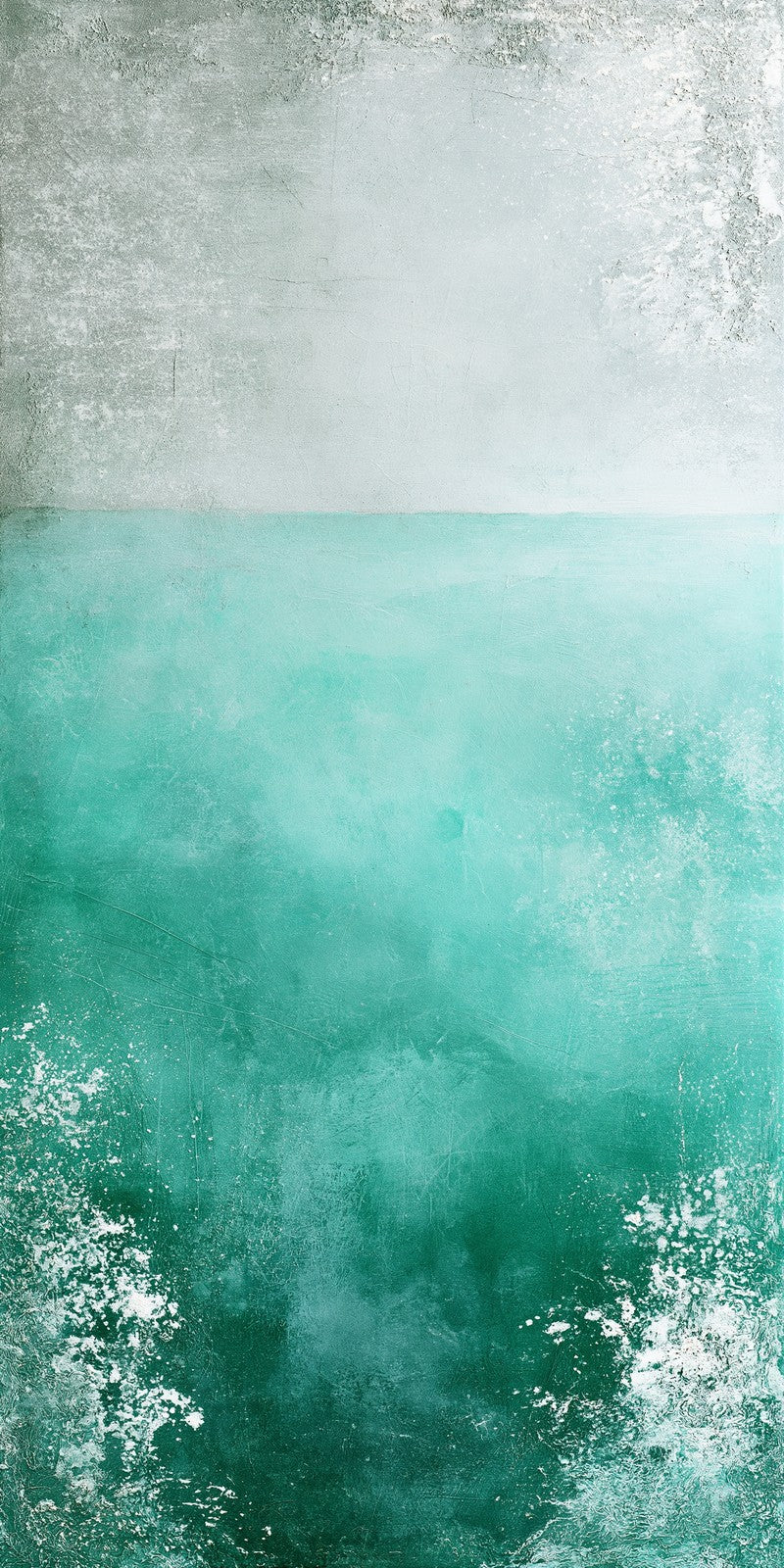 Seafoam Healing Slowly Earrings | FWX477
