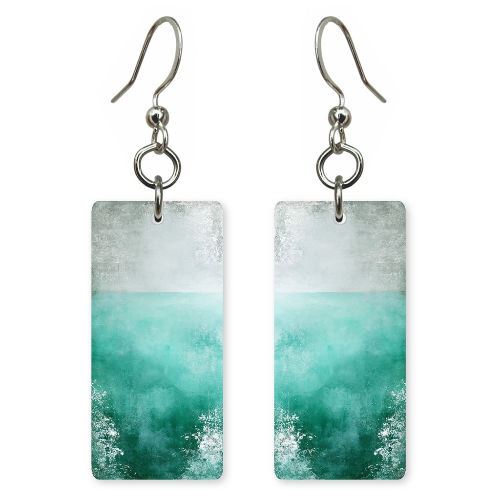 Seafoam Healing Slowly Earrings | FWX477