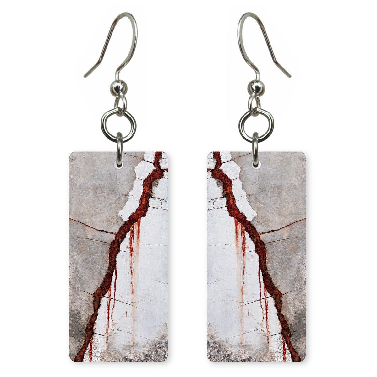 Red Hurt Told Plainly Earrings | FWX478