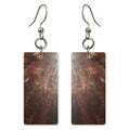 Mahogany Resignation Earrings | FWX481
