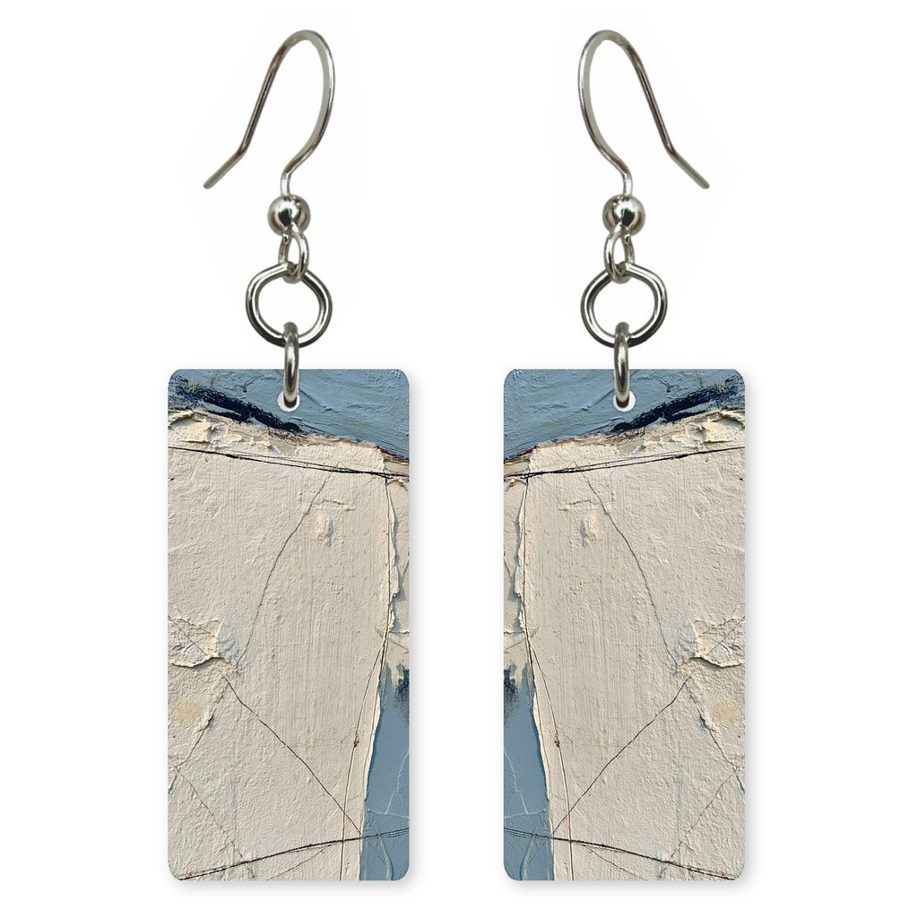 Linen Cream Stillness Earrings | FWX495