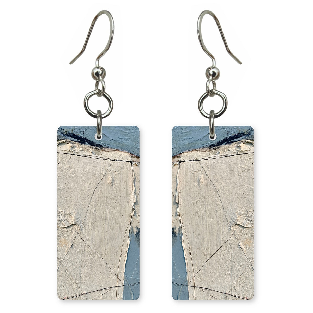 Linen Cream Stillness Earrings | FWX495