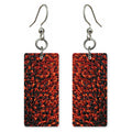 Garnet Unbowed Earrings | FWX4