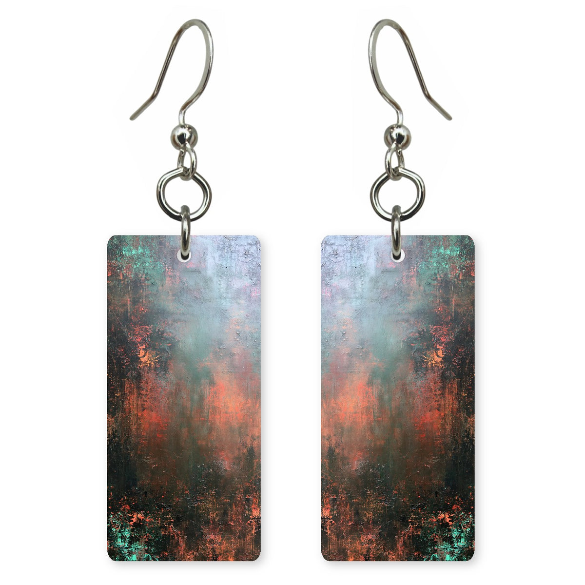 Teal Anticipation Smoldering Earrings | FWX508