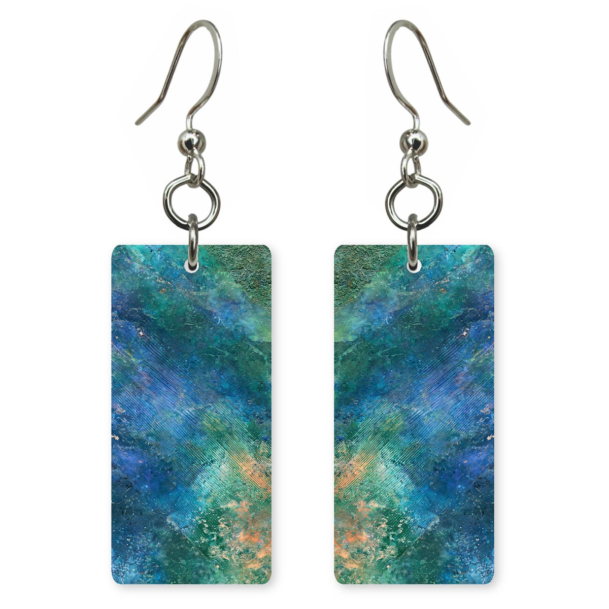 Cobalt Resolve in Rain Earrings | FWX509