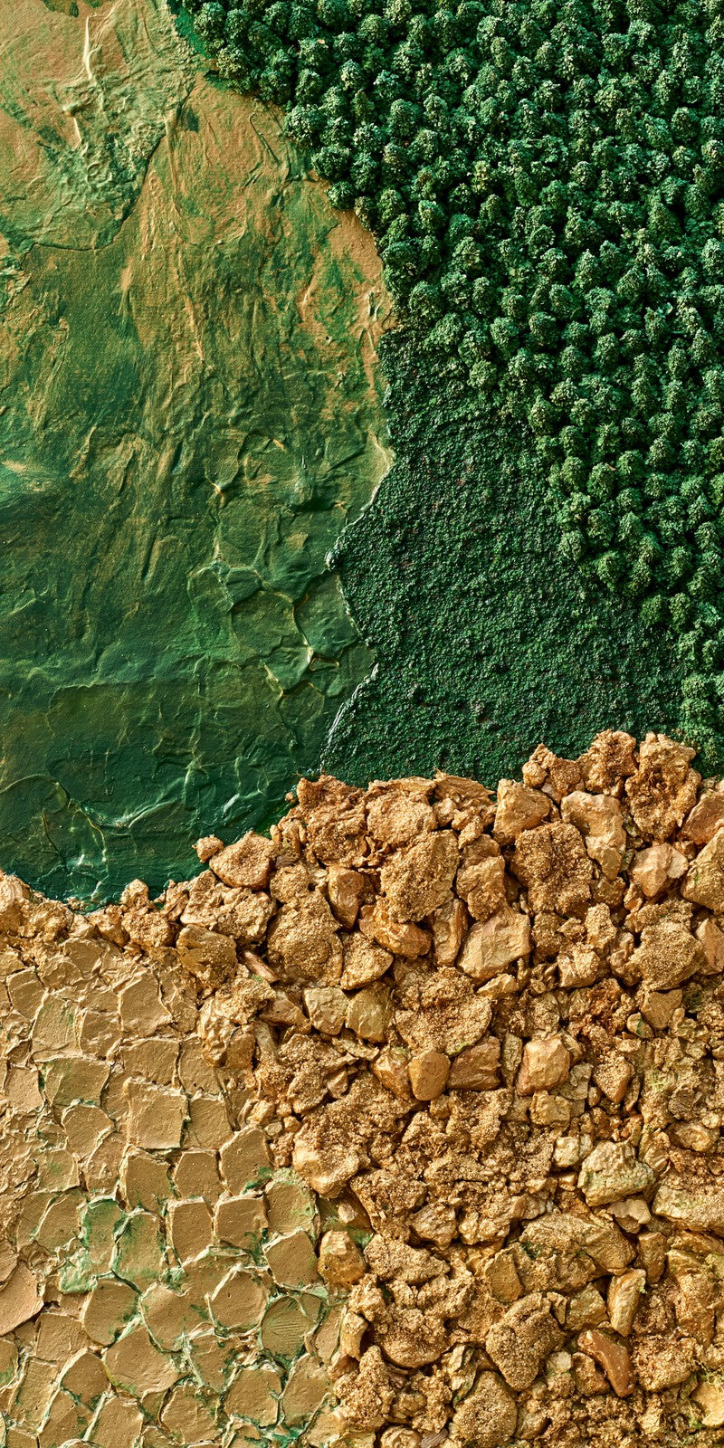 Abundance in Green and Gold Earrings | FWX510