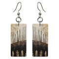 Charred Black Rebirth Earrings | FWX511