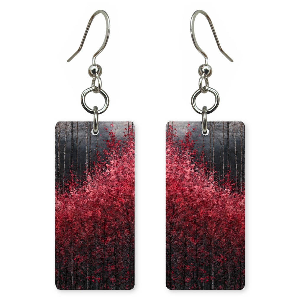 Crimson Fierce Love Earrings | FWX513