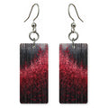 Crimson Fierce Love Earrings | FWX513
