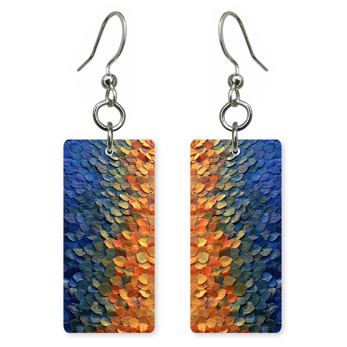 Sapphire to Amber Transition Earrings | FWX517