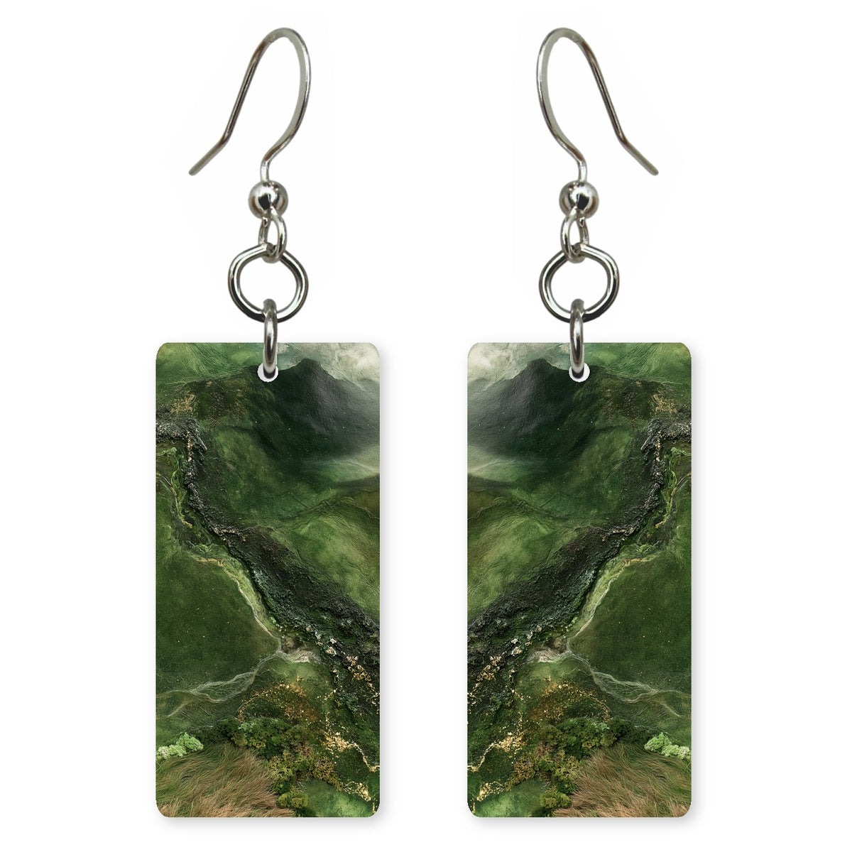 Calm Beneath Moss Earrings | FWX518