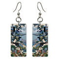 Navy Imagination Unfolding Earrings | FWX525