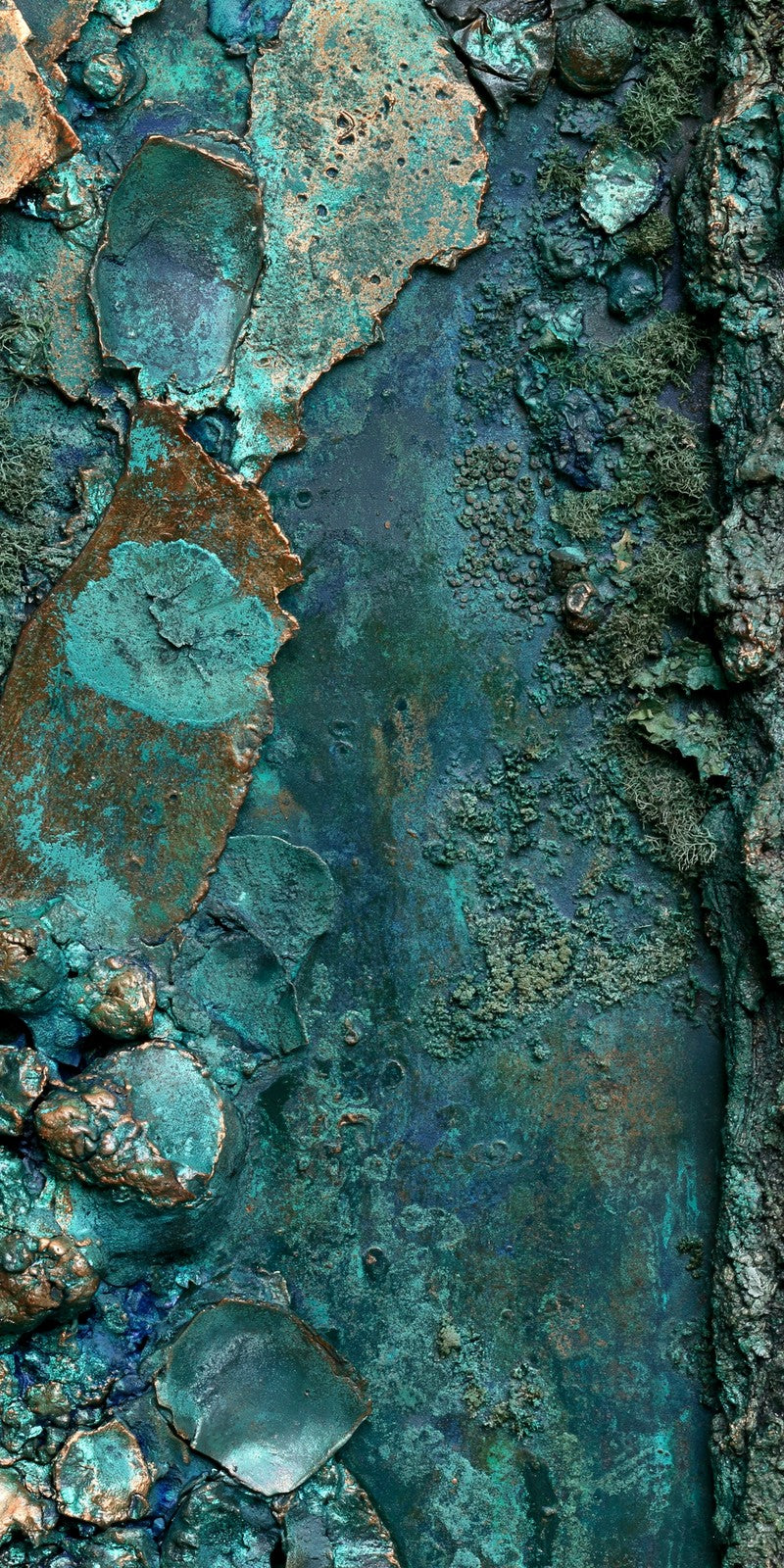 Teal Wisdom of Time Earrings | FWX526