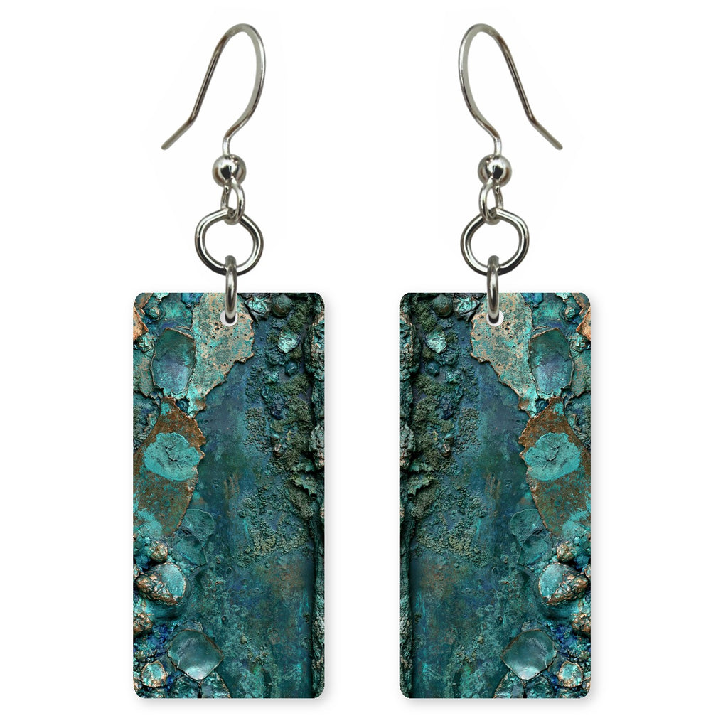 Teal Wisdom of Time Earrings | FWX526