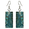 Teal Wisdom of Time Earrings | FWX526