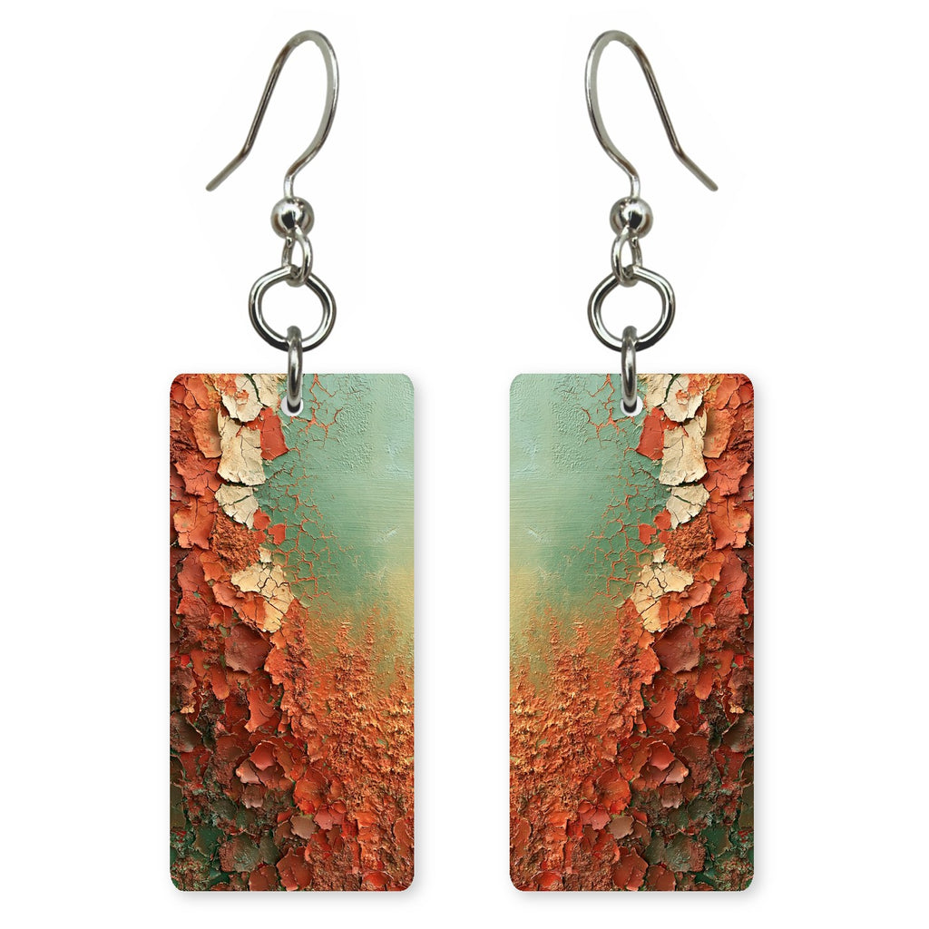 Orange Honesty Released Earrings | FWX530