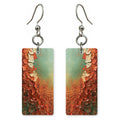 Orange Honesty Released Earrings | FWX530