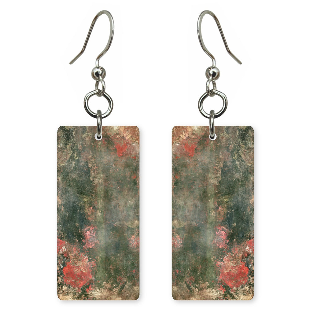 Faded Rose Moss Wistfulness Earrings | FWX534