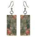 Faded Rose Moss Wistfulness Earrings | FWX534