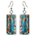 Fern and Teal Wonder Earrings | FWX535