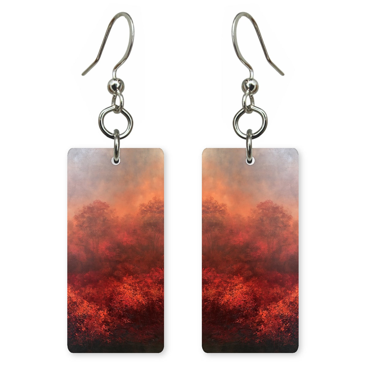 Scarlet Fog Longing Earrings | FWX543