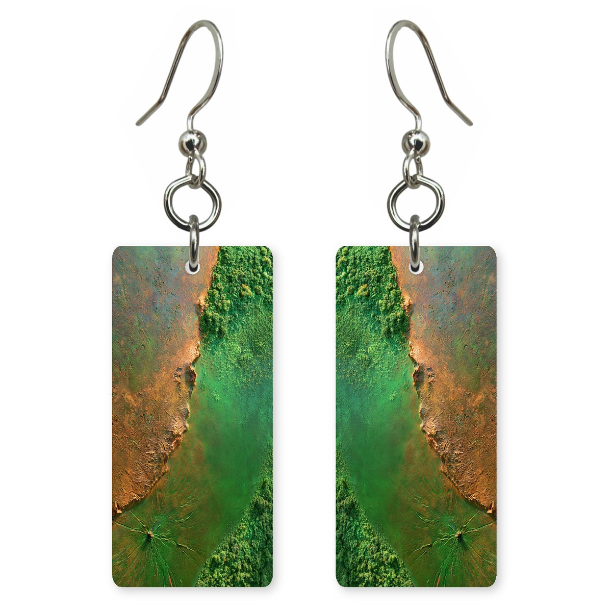 A Truce of Moss and Rust Earrings | FWX545