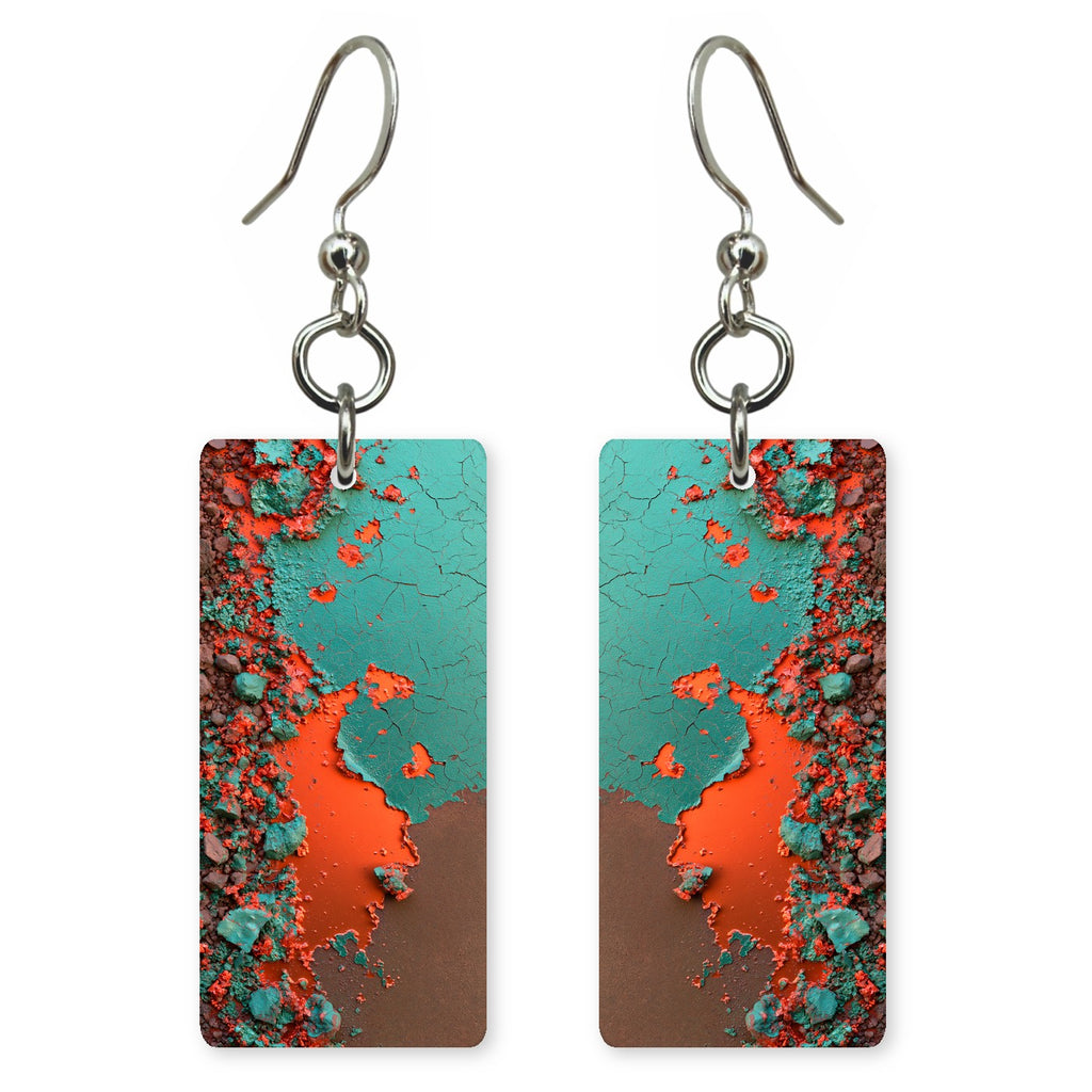 Tangerine Caught Off Guard Earrings | FWX548