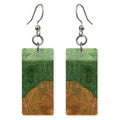 Olive and Amber Groundedness Earrings | FWX551