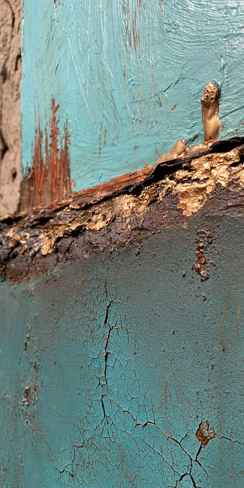 Weathered Teal Nostalgia Earrings | FWX552