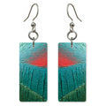 Coral Hope in Teal Soil Earrings | FWX553