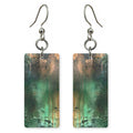 Mint and Rust Melancholy Earrings | FWX557