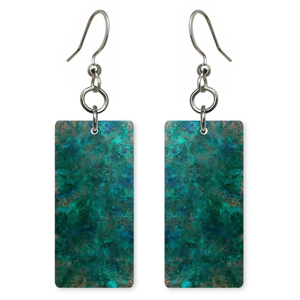 Teal Depth of Calm Earrings | FWX559