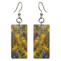 Mustard and Lilac Whimsy Earrings | FWX560