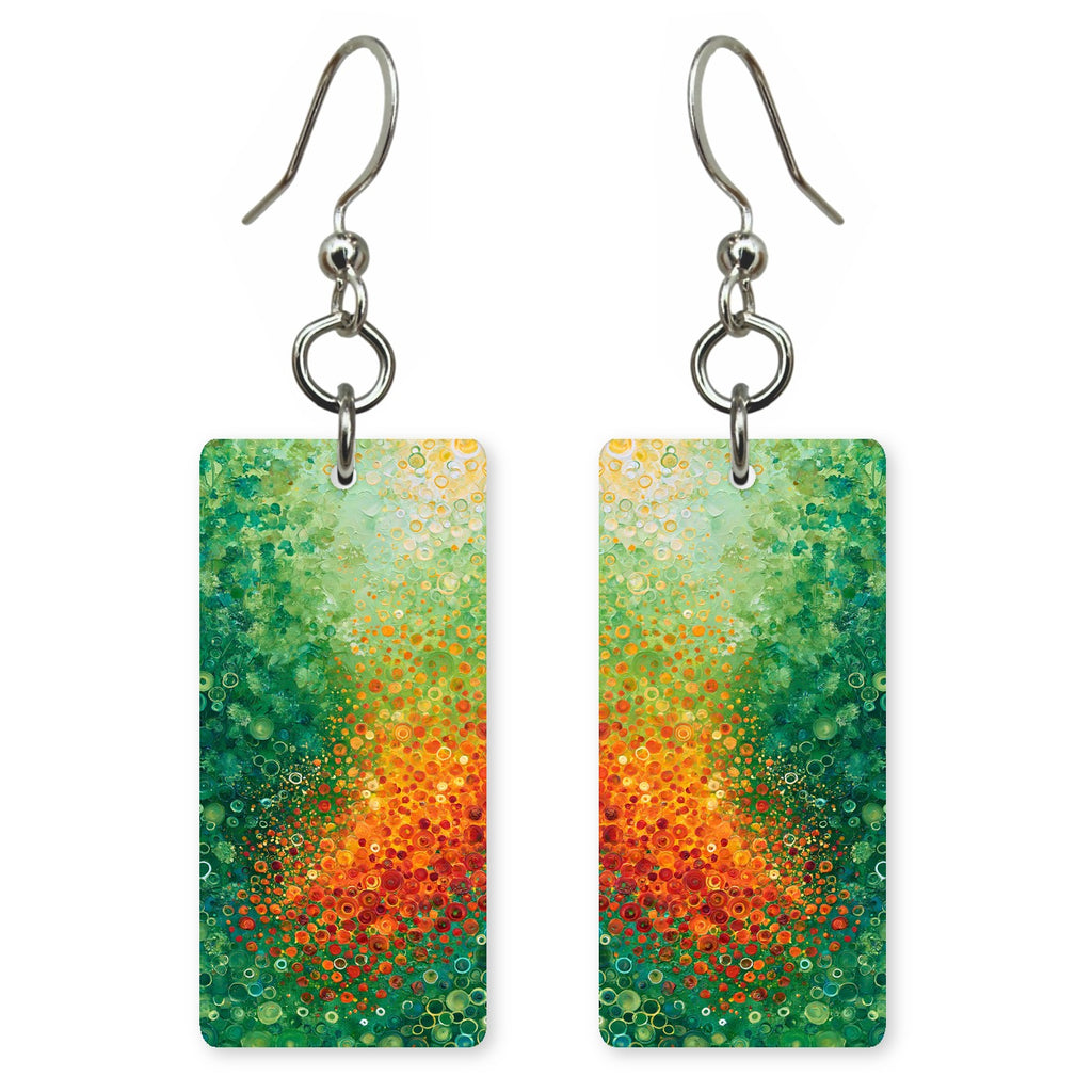 Sunrise Green Joy Earrings | FWX561