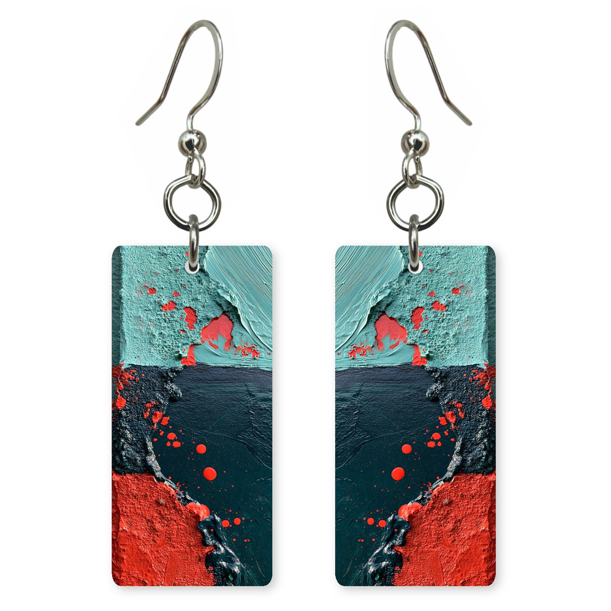 Oxblood Fury Rising Earrings | FWX565