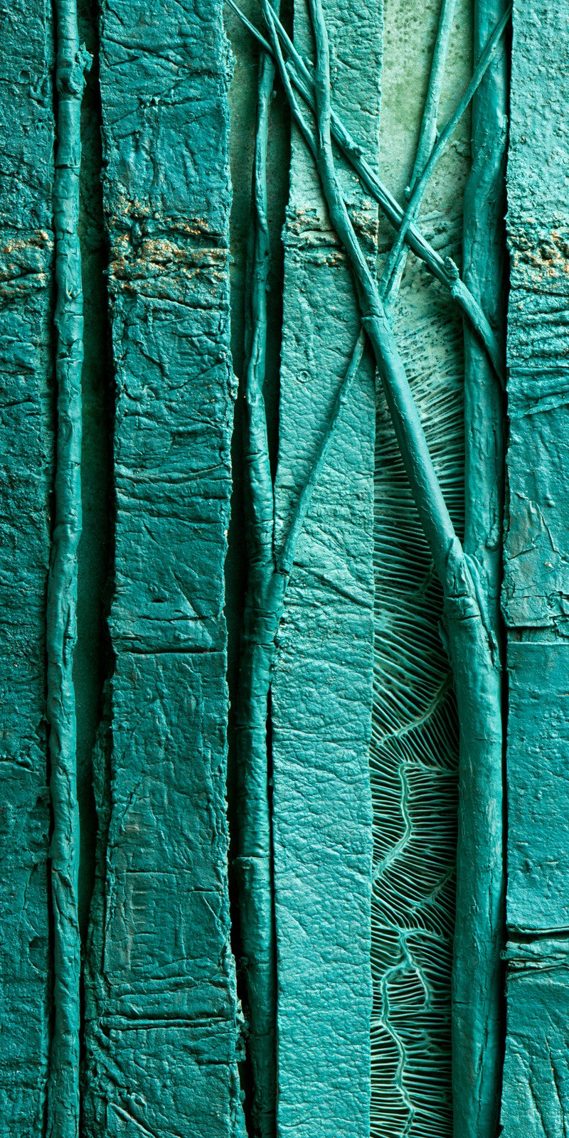Teal Birch Stillness Earrings | FWX570