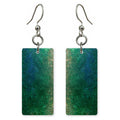 Lichen Hush Deep Green Earrings | FWX585