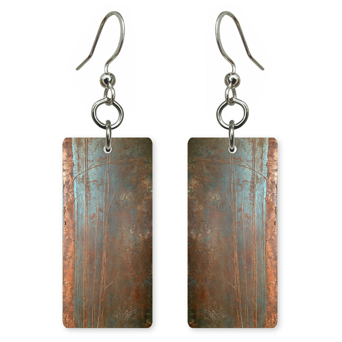 Copper Stillness at Dawn Earrings | FWX595