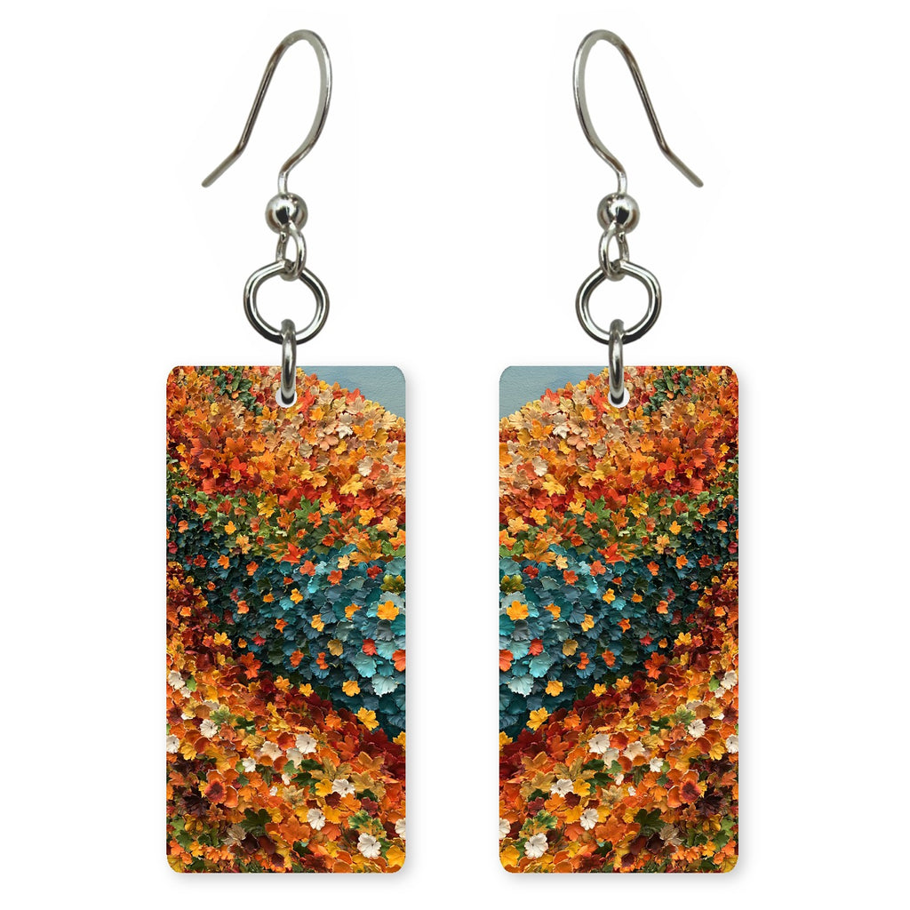 Teal Hope Among Embers Earrings | FWX5