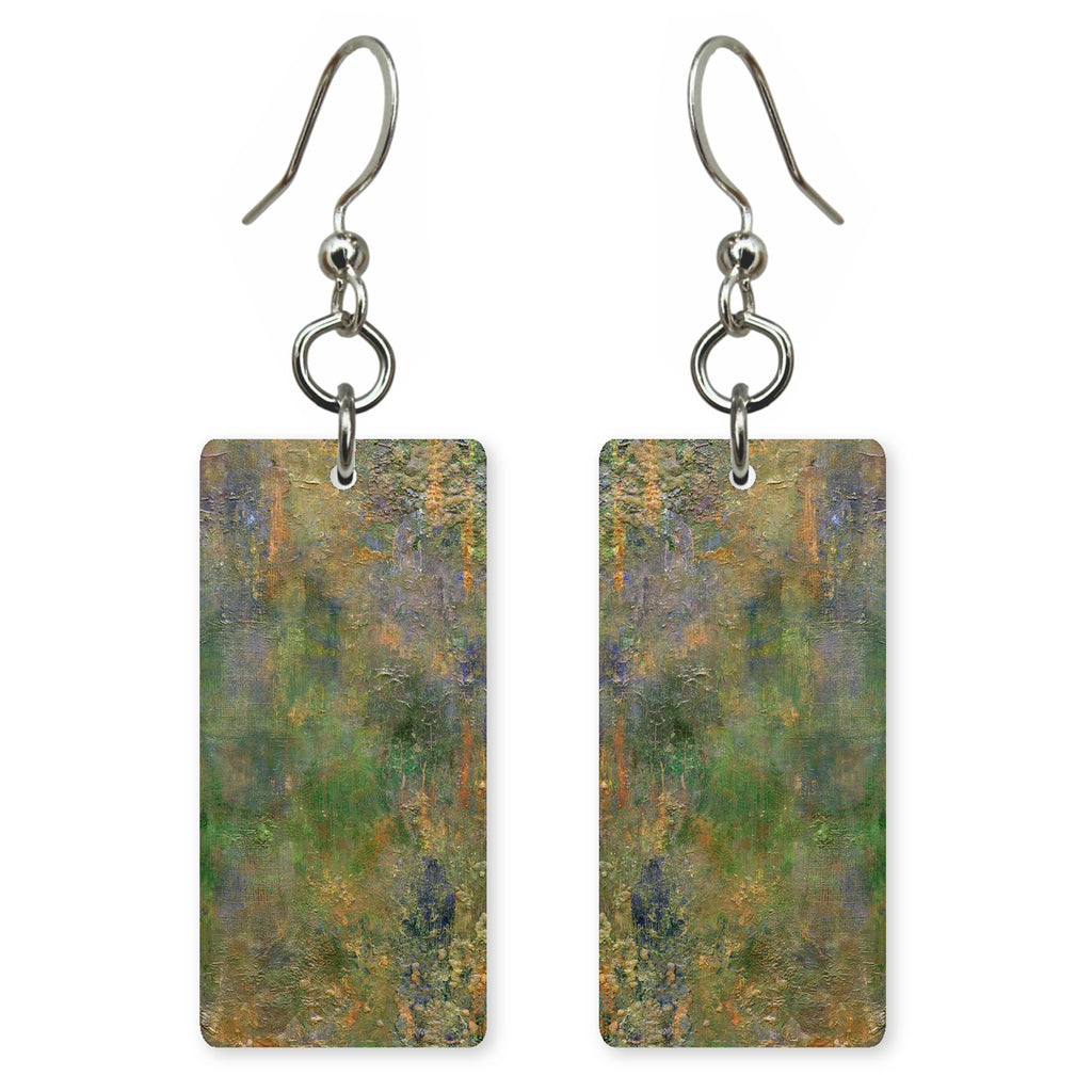 Olive and Lilac Reverie Earrings | FWX600