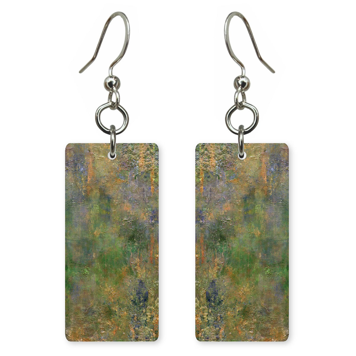 Olive and Lilac Reverie Earrings | FWX600