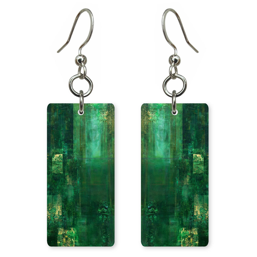 Emerald Quiet Longing Earrings | FWX602