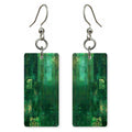 Emerald Quiet Longing Earrings | FWX602